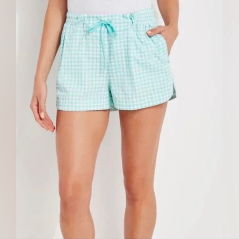 Vineyard Vines Gingham Performance Harbor Shorts … - image 1